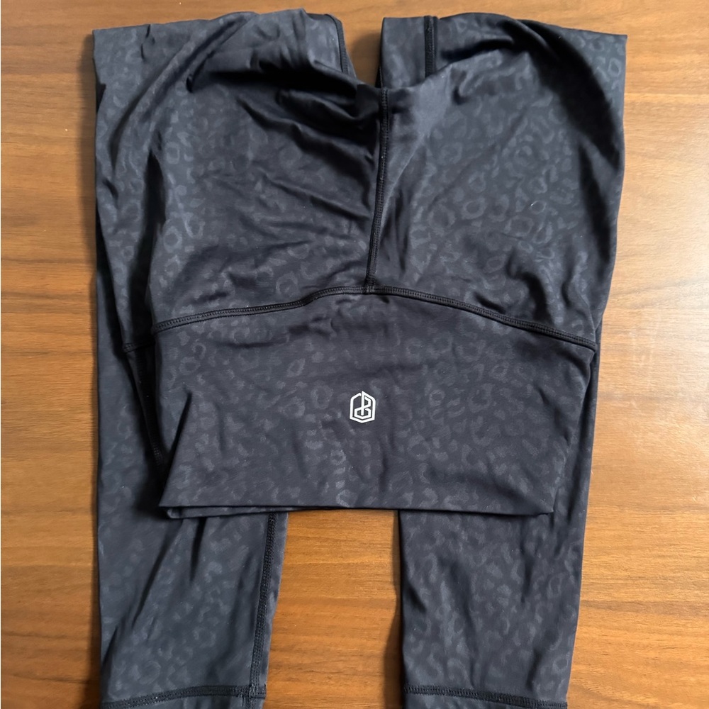 Born Primitive Black Leopard Leggings
